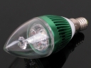 Energy Saving 3 Bright LED bulb (Green)